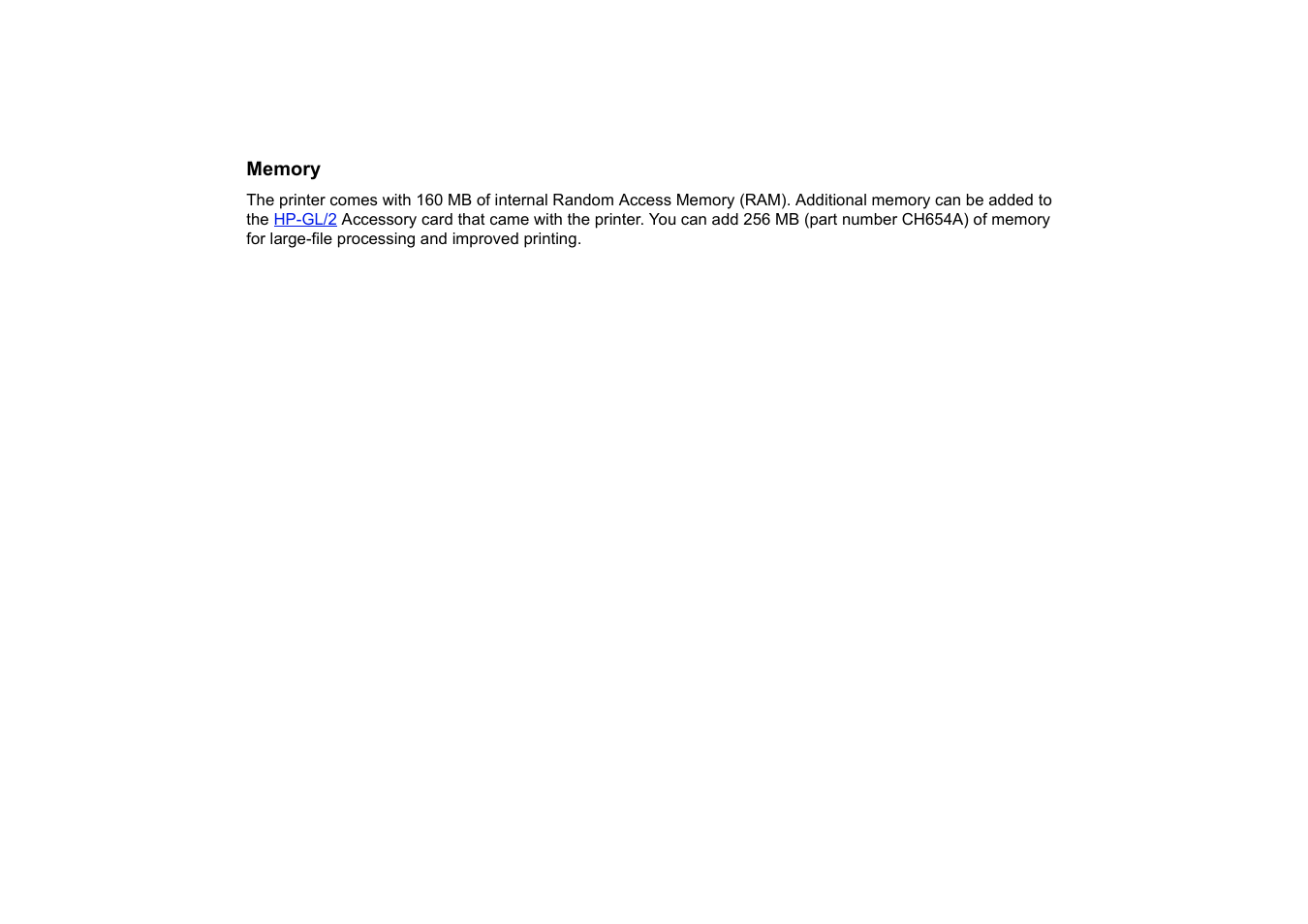 Memory | HP 510 User Manual | Page 10 / 219
