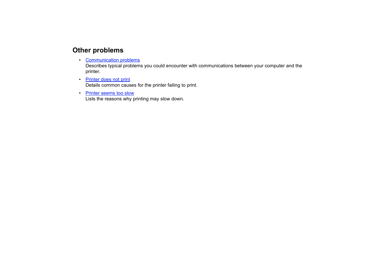Other problems | HP 510 User Manual | Page 103 / 219
