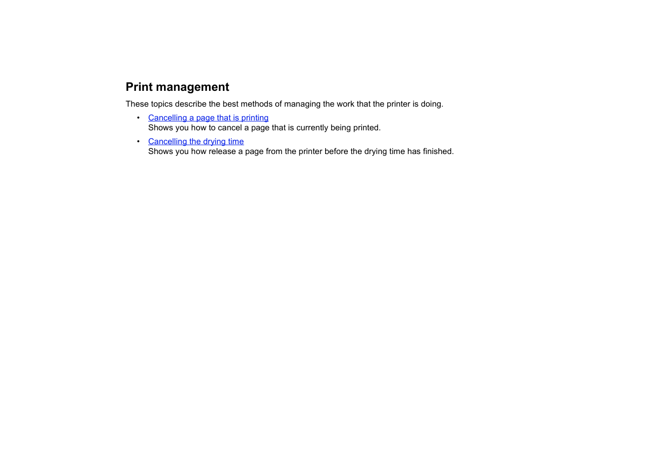 Print management | HP 510 User Manual | Page 167 / 219