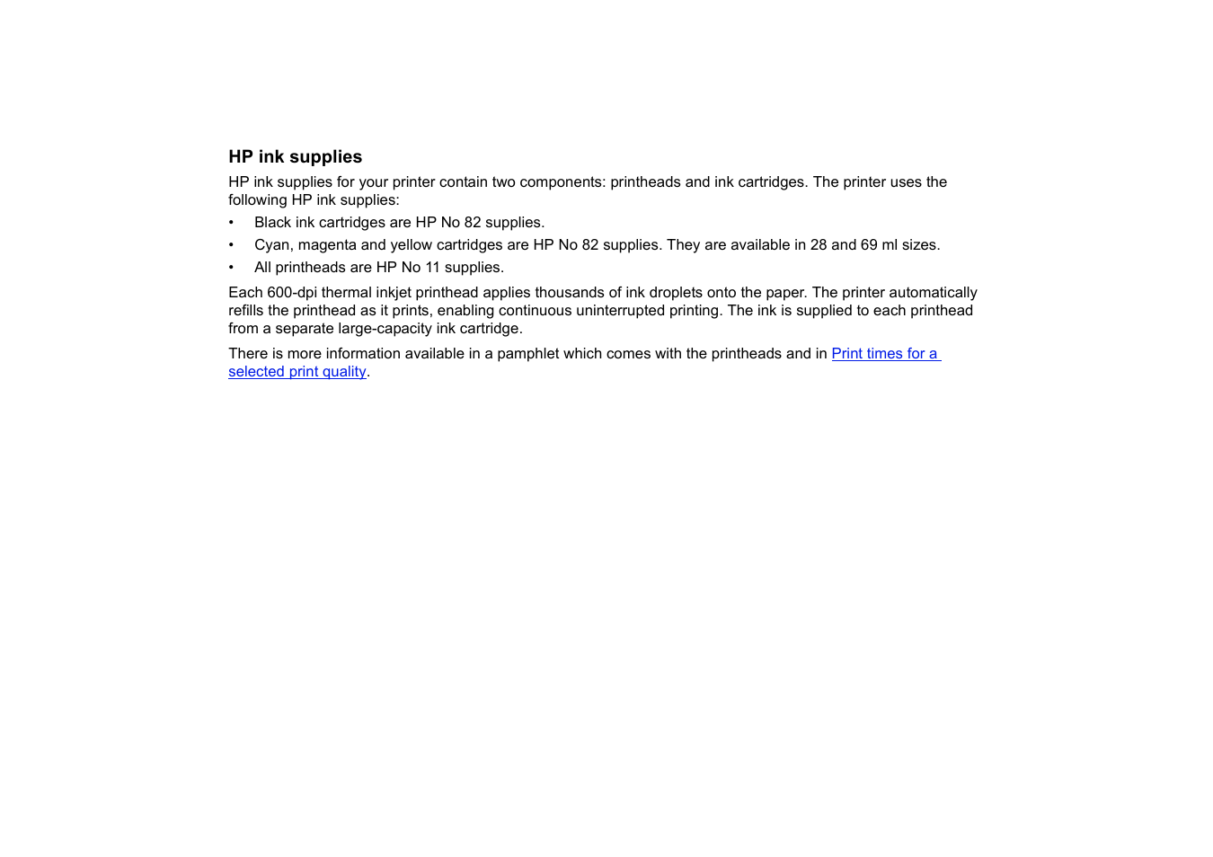 Hp ink supplies | HP 510 User Manual | Page 6 / 219