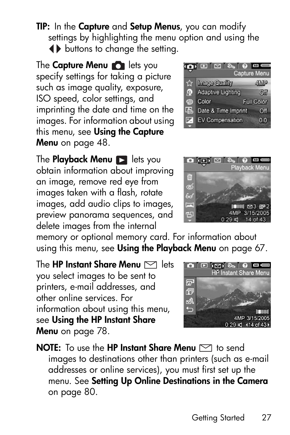 HP PhotoSmart M22 User Manual | Page 27 / 180