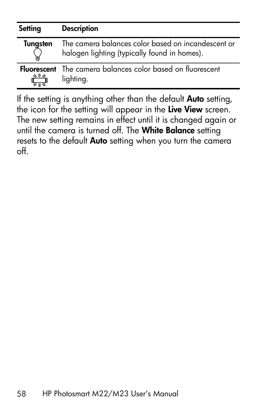 HP PhotoSmart M22 User Manual | Page 58 / 180