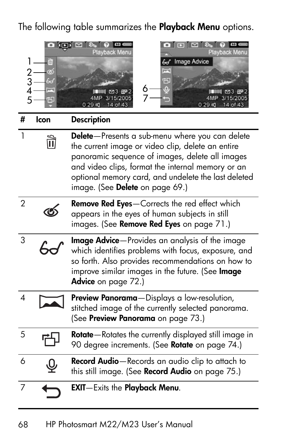 HP PhotoSmart M22 User Manual | Page 68 / 180