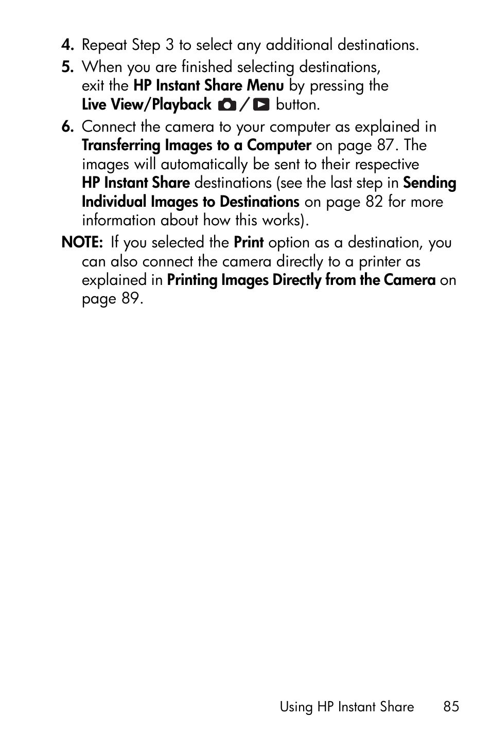 HP PhotoSmart M22 User Manual | Page 85 / 180