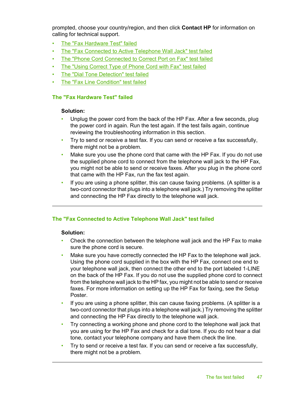 HP 3100 User Manual | Page 51 / 97