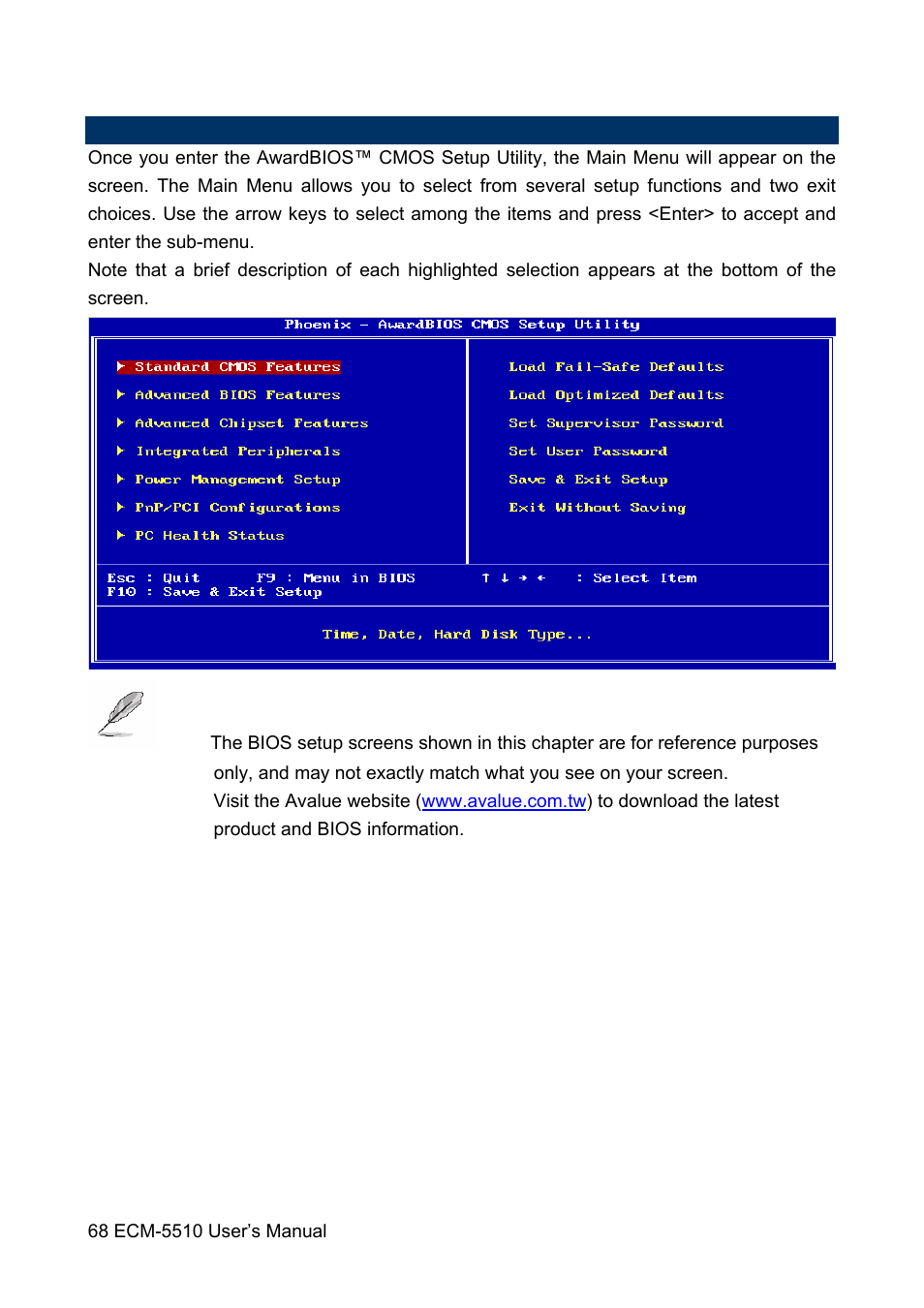 HP AMD Geode ECM-5510 User Manual | Page 68 / 111