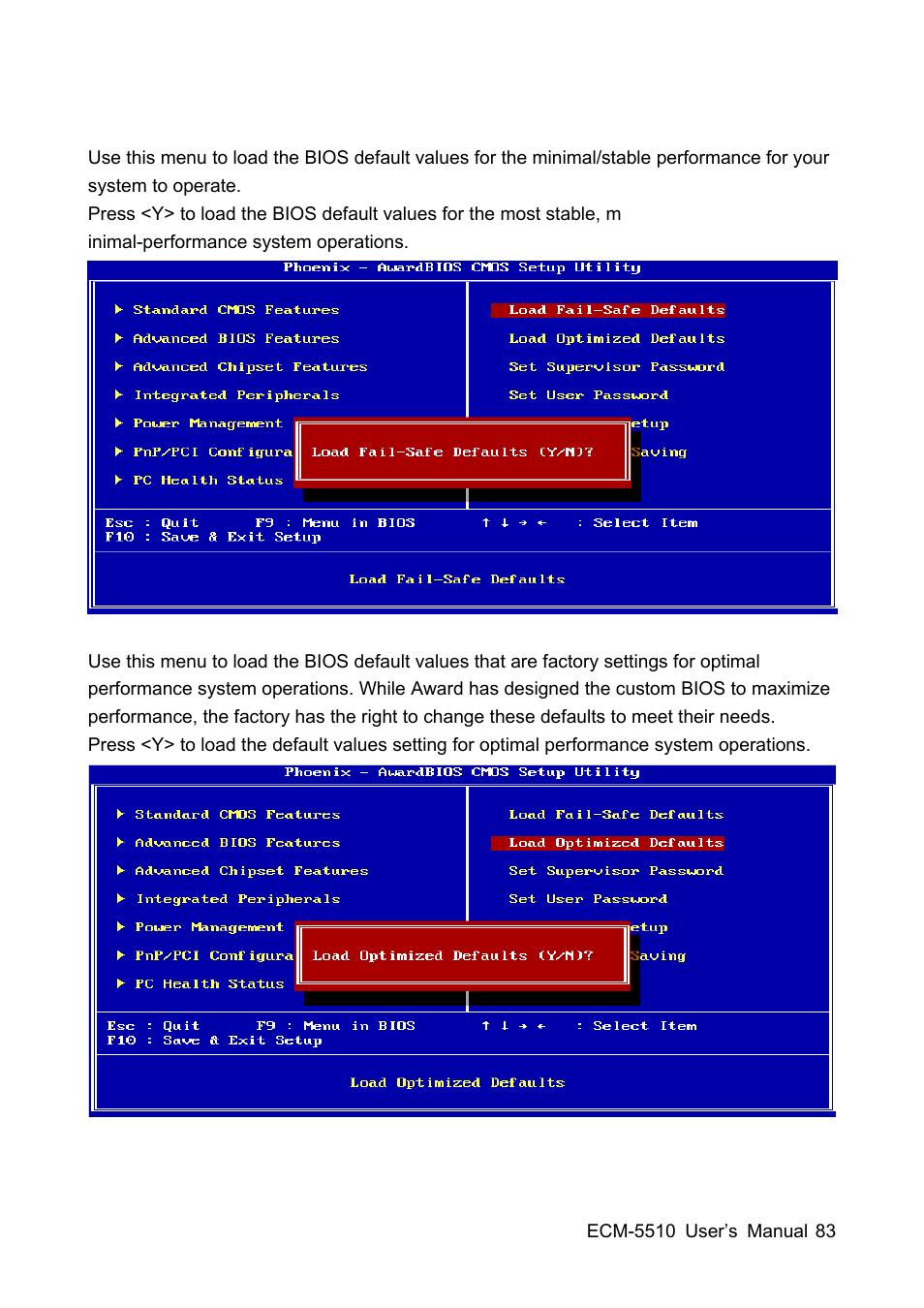 HP AMD Geode ECM-5510 User Manual | Page 83 / 111