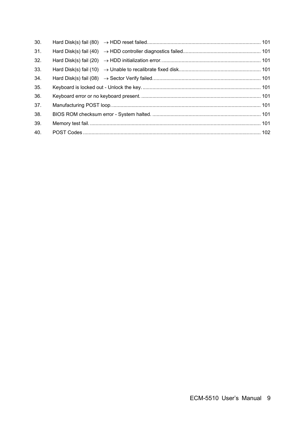 HP AMD Geode ECM-5510 User Manual | Page 9 / 111