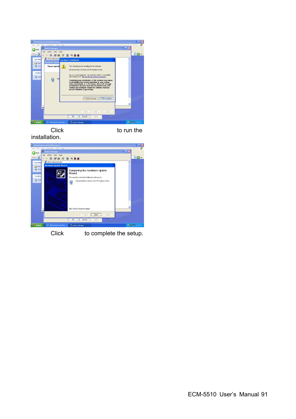 HP AMD Geode ECM-5510 User Manual | Page 91 / 111
