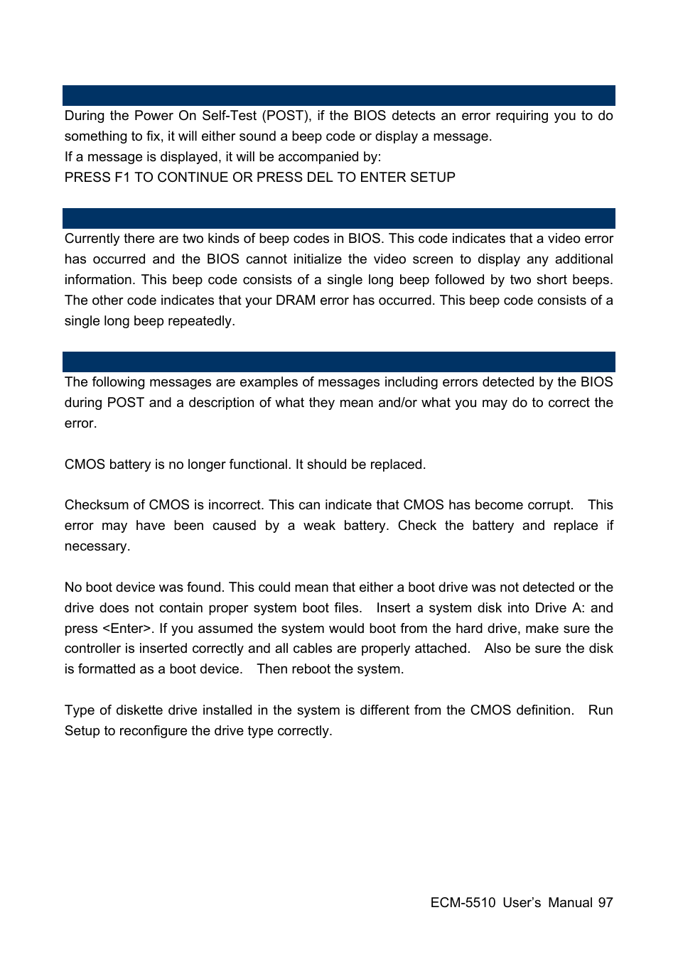 HP AMD Geode ECM-5510 User Manual | Page 97 / 111