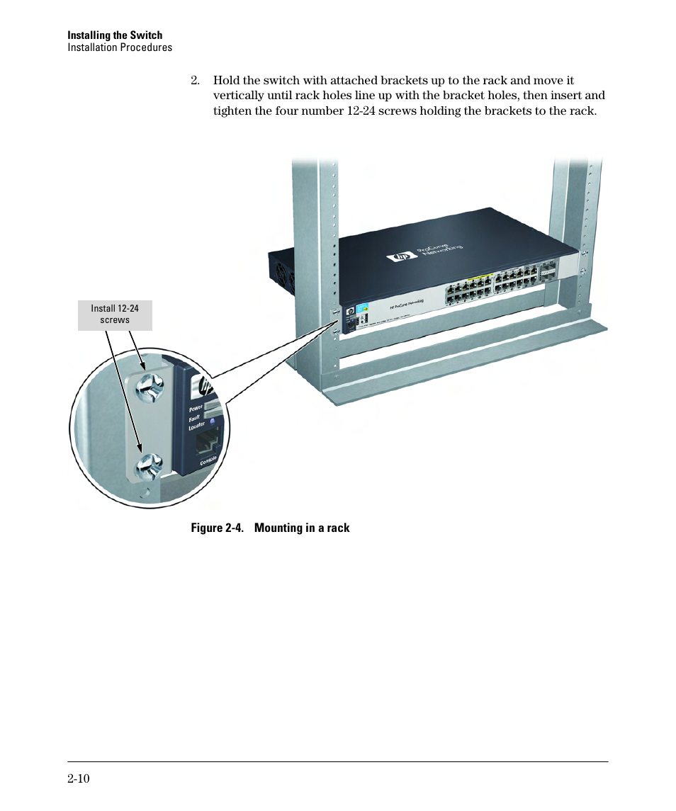 HP 2520G-POE User Manual | Page 30 / 101