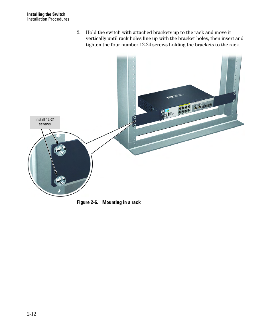 HP 2520G-POE User Manual | Page 32 / 101