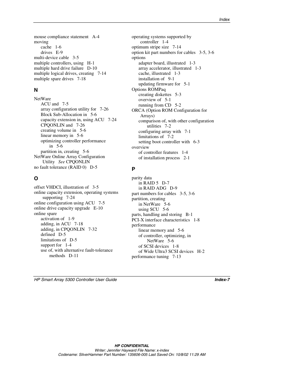 HP 5300 User Manual | Page 160 / 164