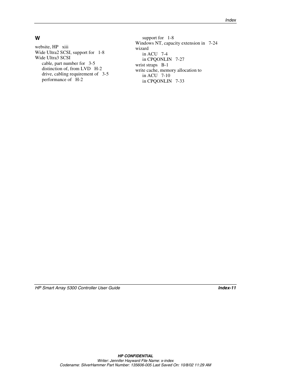 HP 5300 User Manual | Page 164 / 164