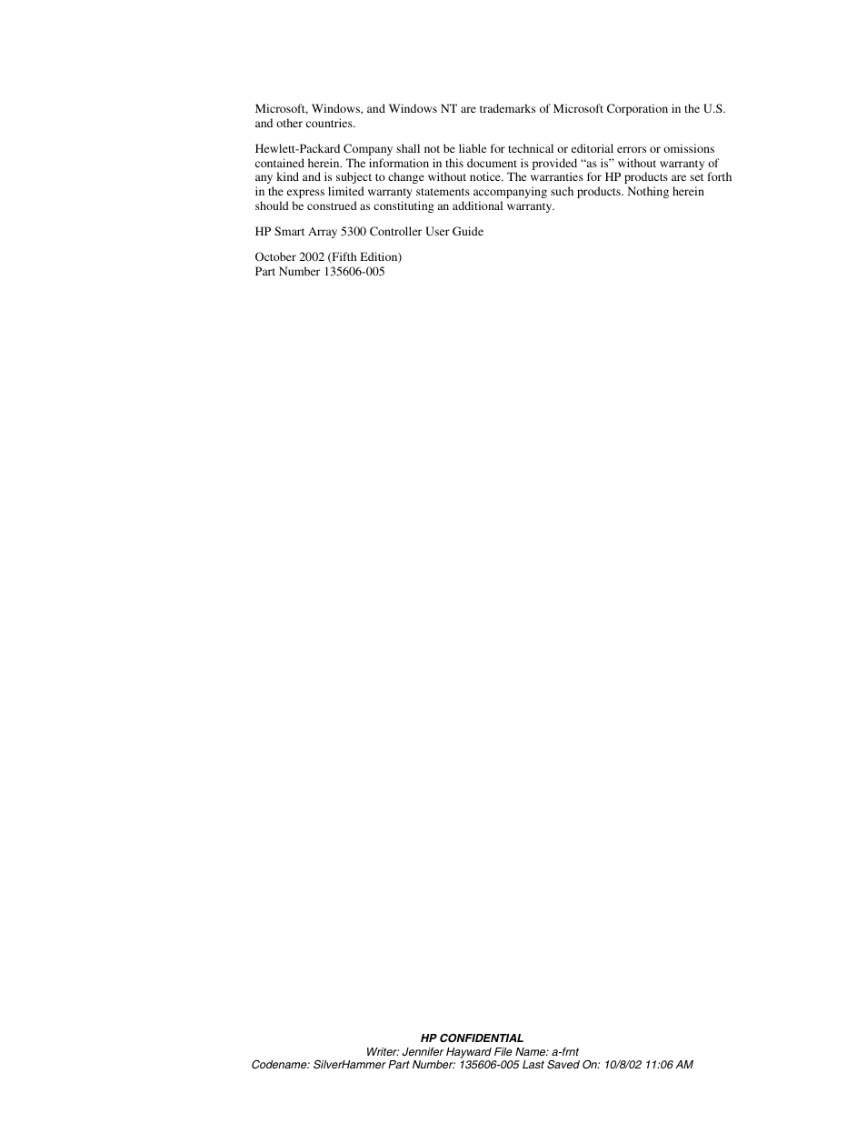 Notice | HP 5300 User Manual | Page 2 / 164