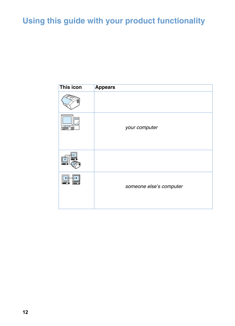 Using this guide with your product functionality | HP 3200m User Manual | Page 14 / 288