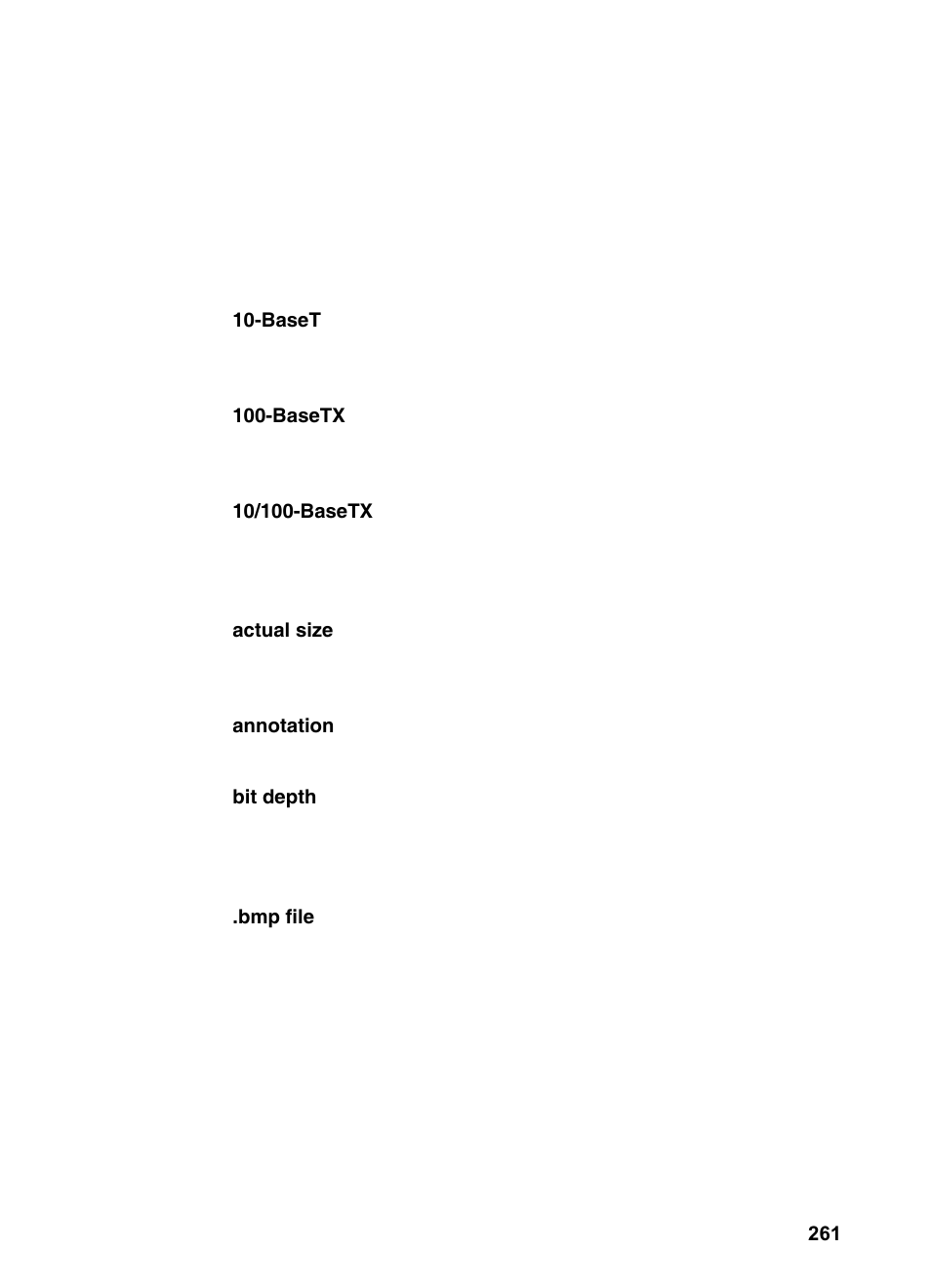 Glossary | HP 3200m User Manual | Page 263 / 288