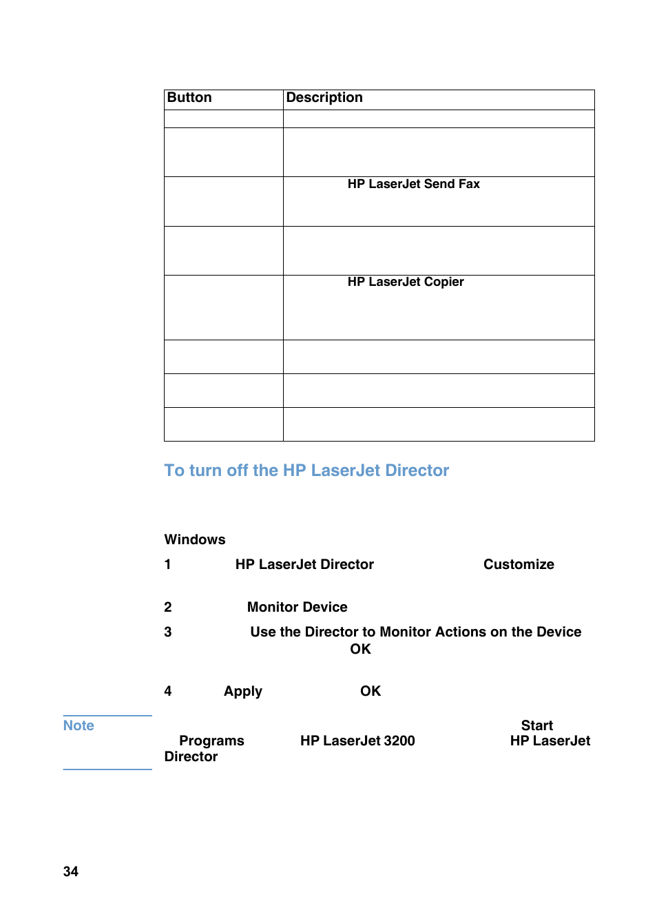 HP 3200m User Manual | Page 36 / 288