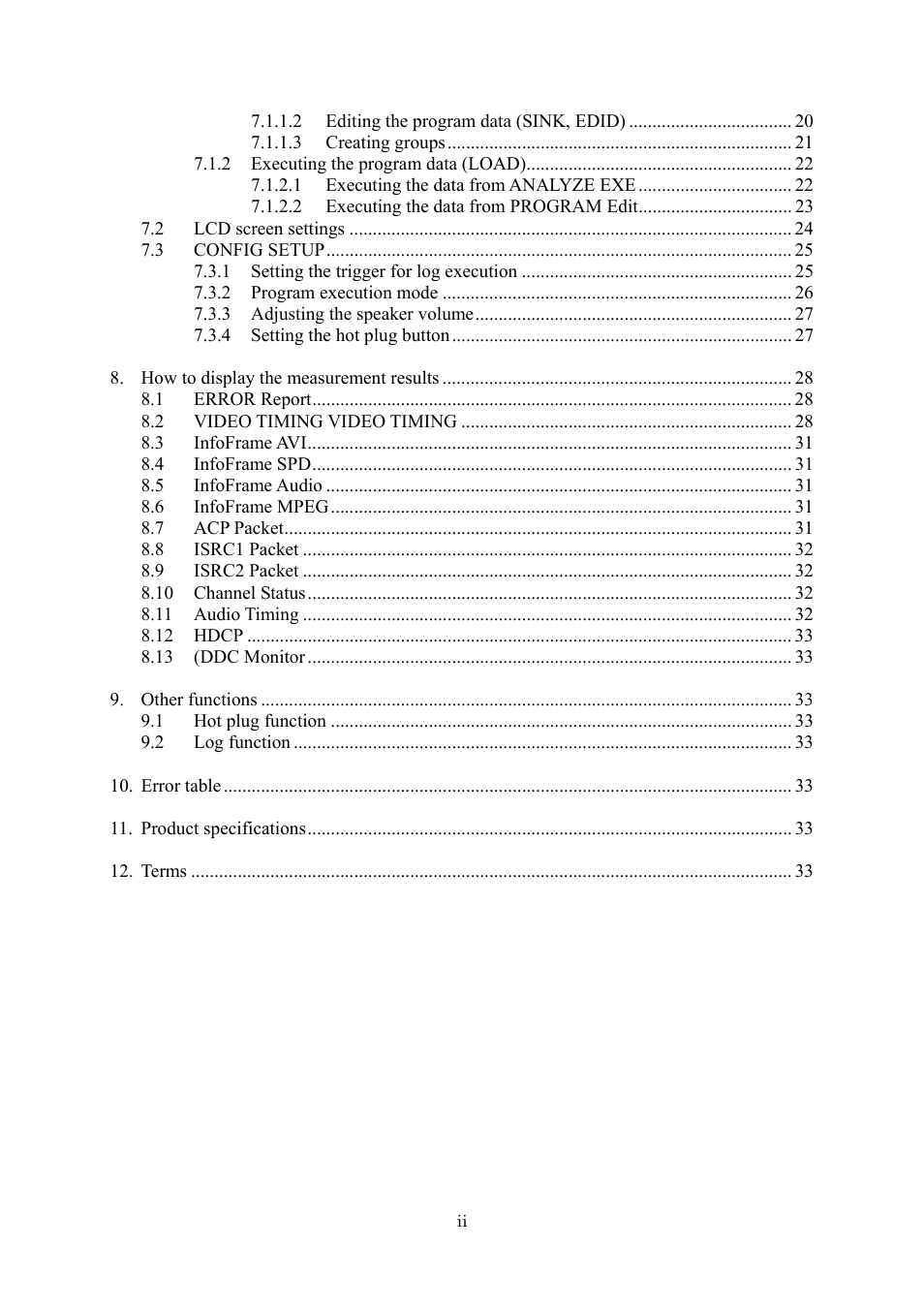 HP VA-1809 User Manual | Page 3 / 36