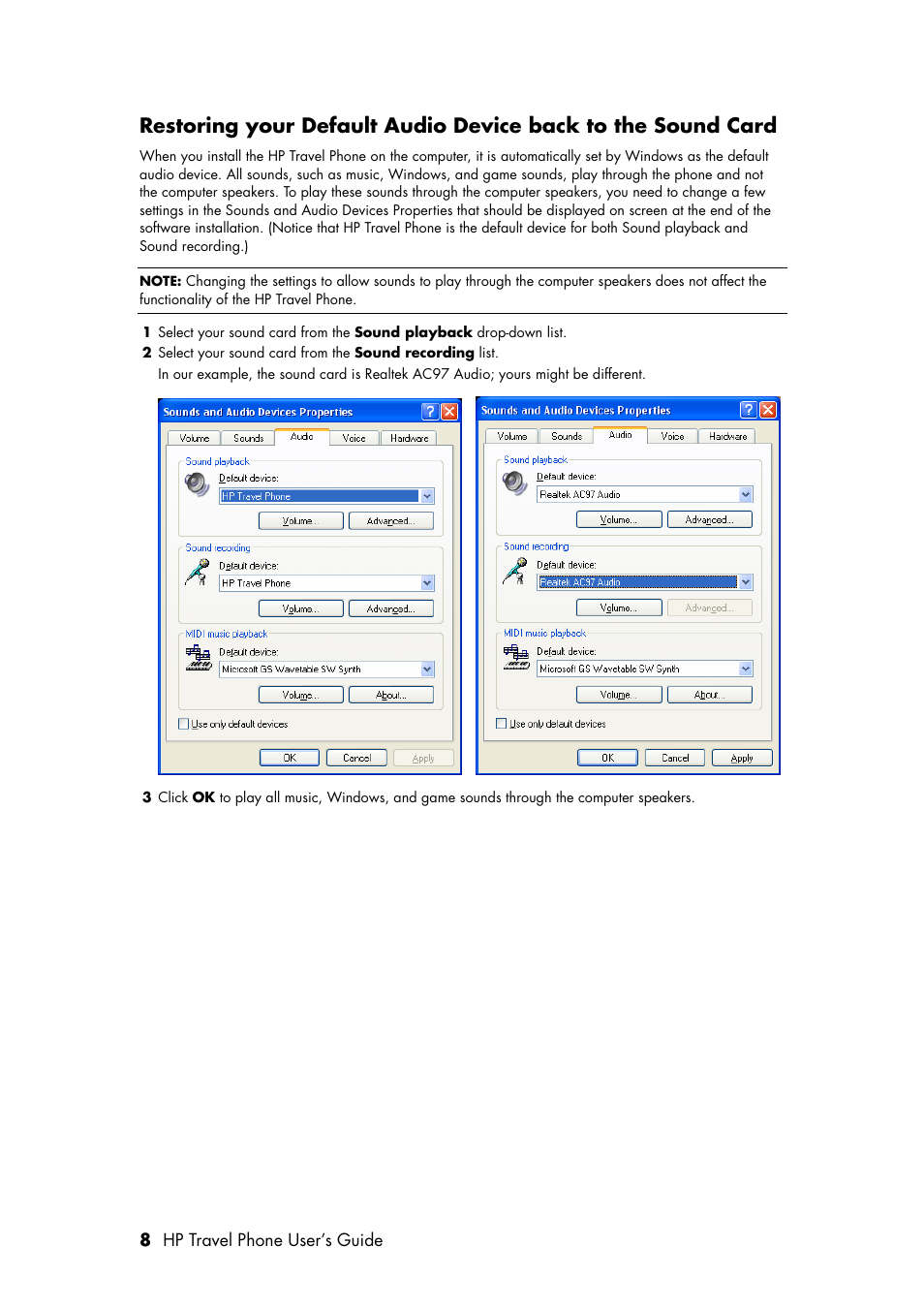 HP Travel Phone User Manual | Page 12 / 24