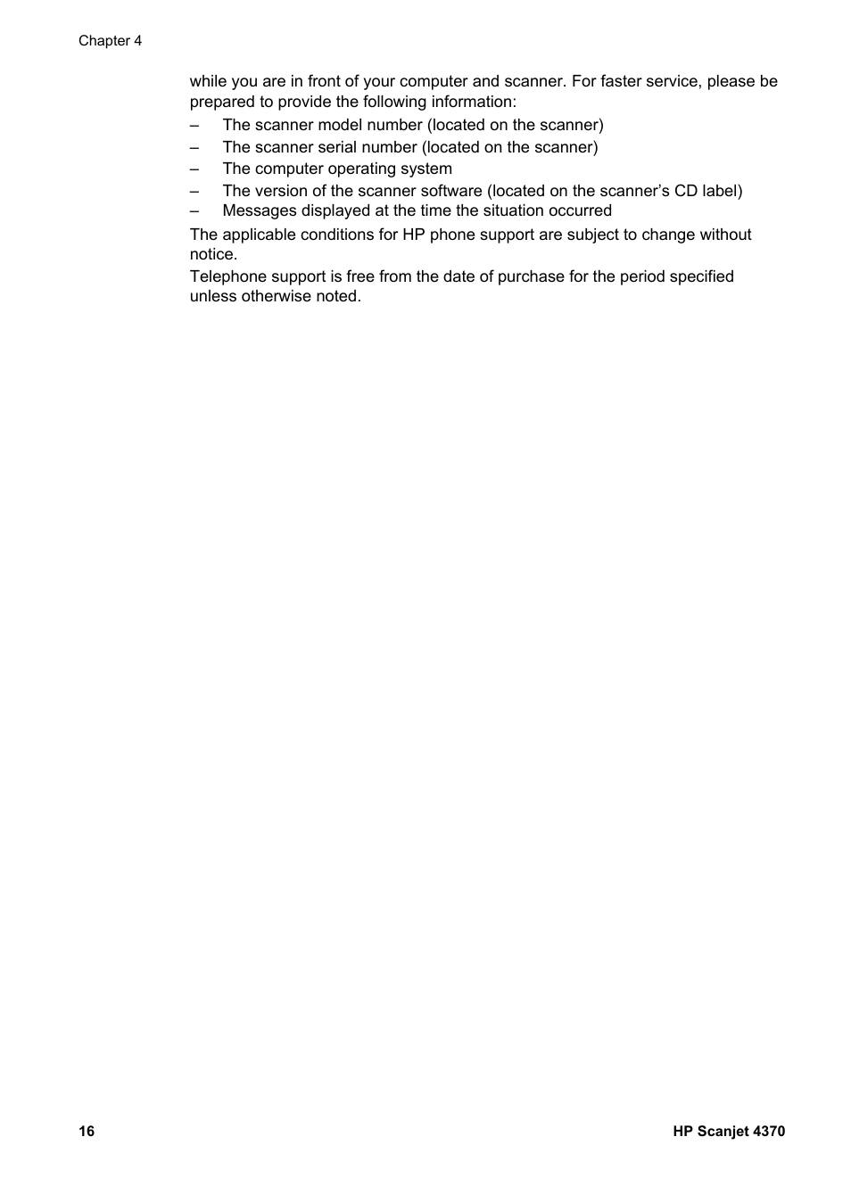 HP 4370 User Manual | Page 19 / 21