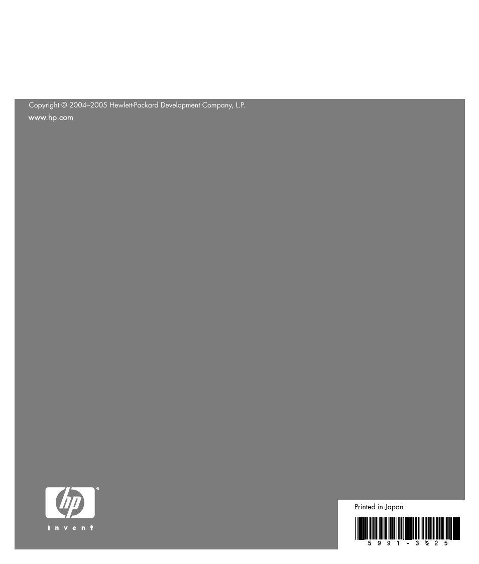 HP Pavilion Plasma High-definition Television PL4200N User Manual | Page 22 / 22