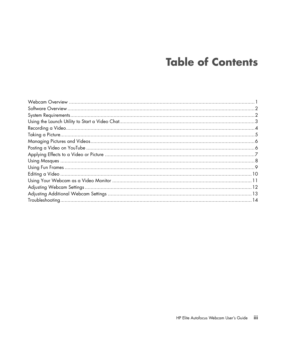 HP 588295-001 User Manual | Page 3 / 20