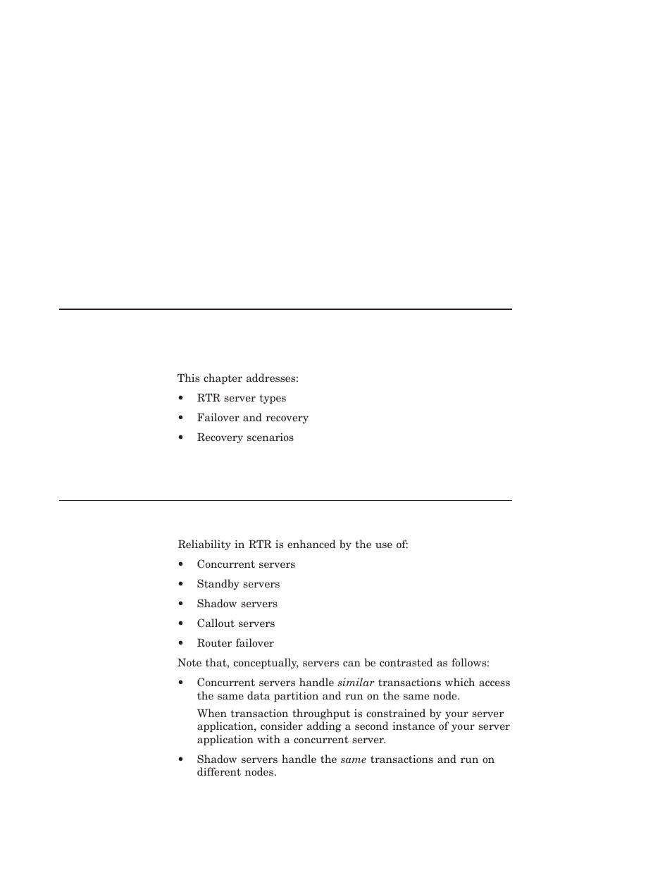 Reliability features | HP Reliable Transaction Router User Manual | Page 51 / 100