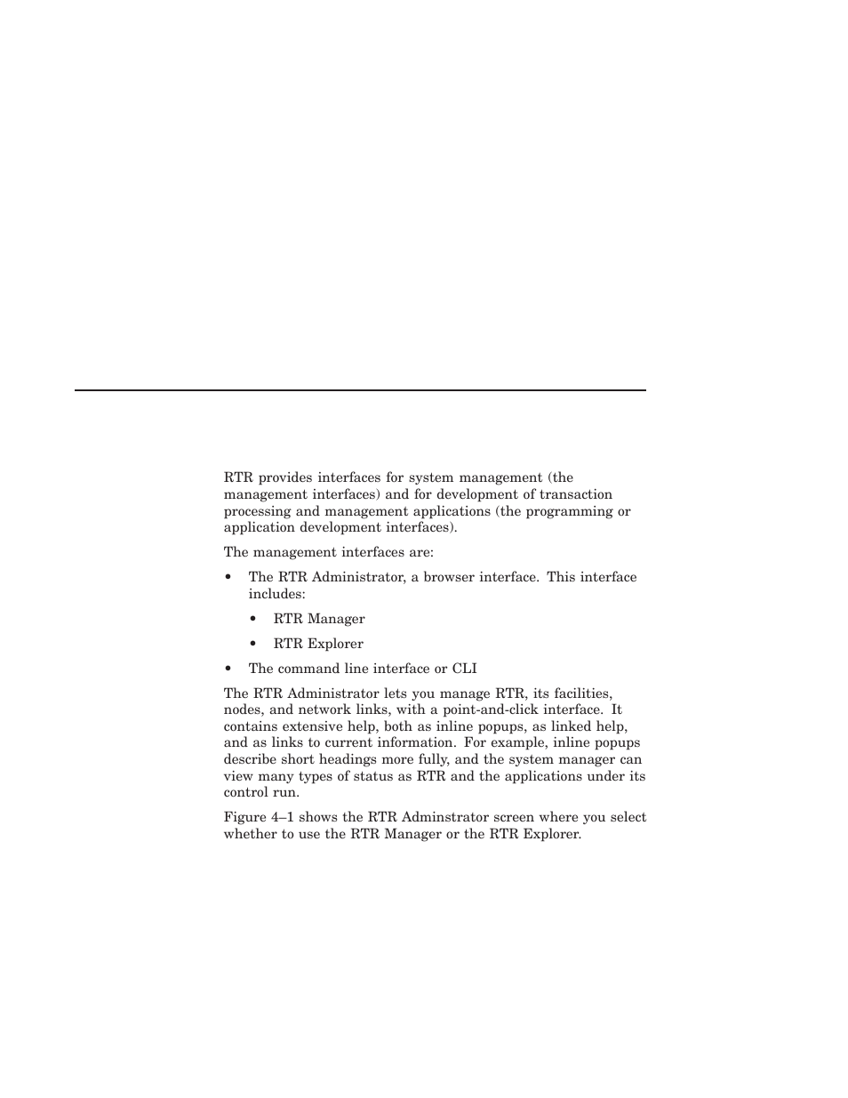 Rtr interfaces | HP Reliable Transaction Router User Manual | Page 55 / 100