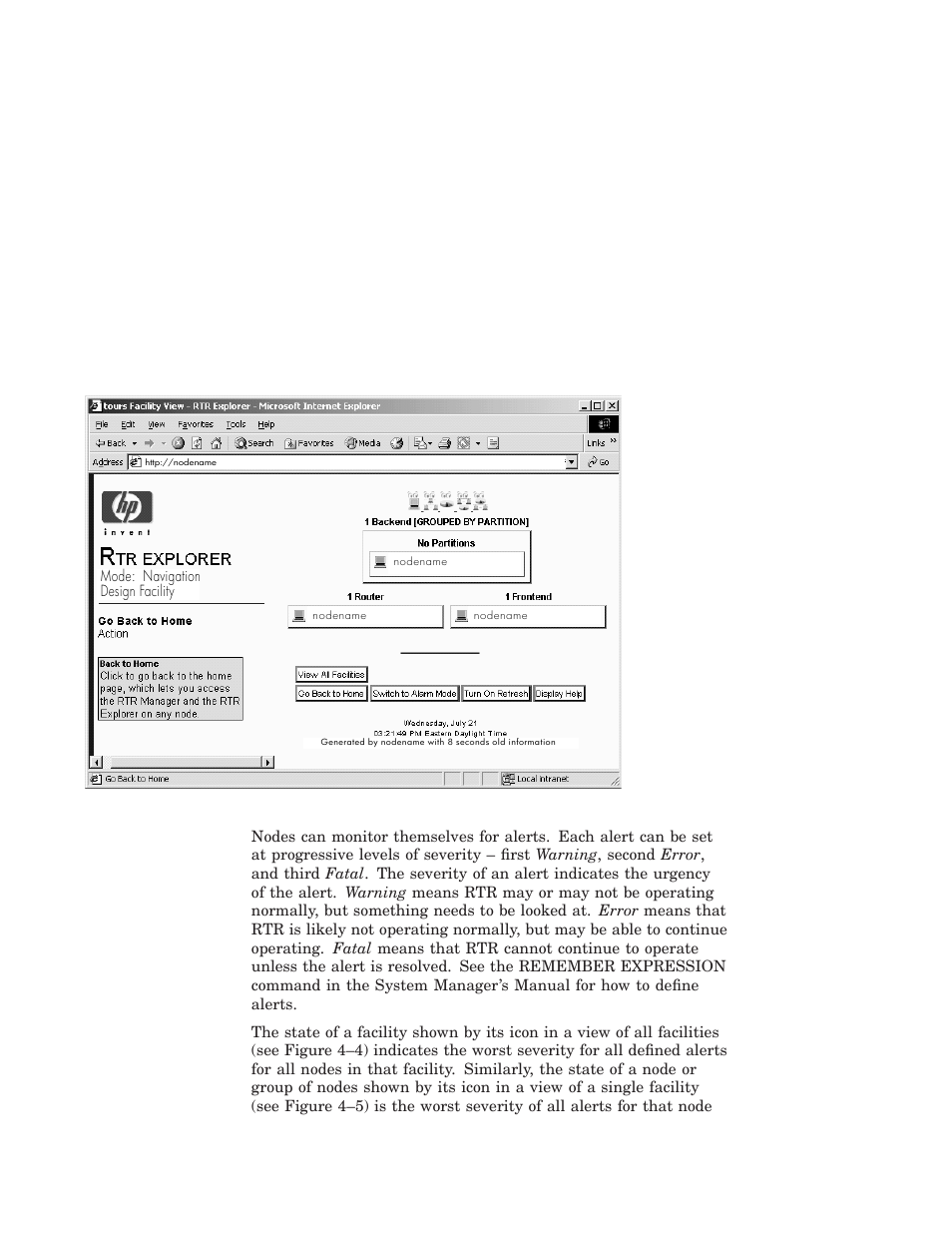 HP Reliable Transaction Router User Manual | Page 63 / 100