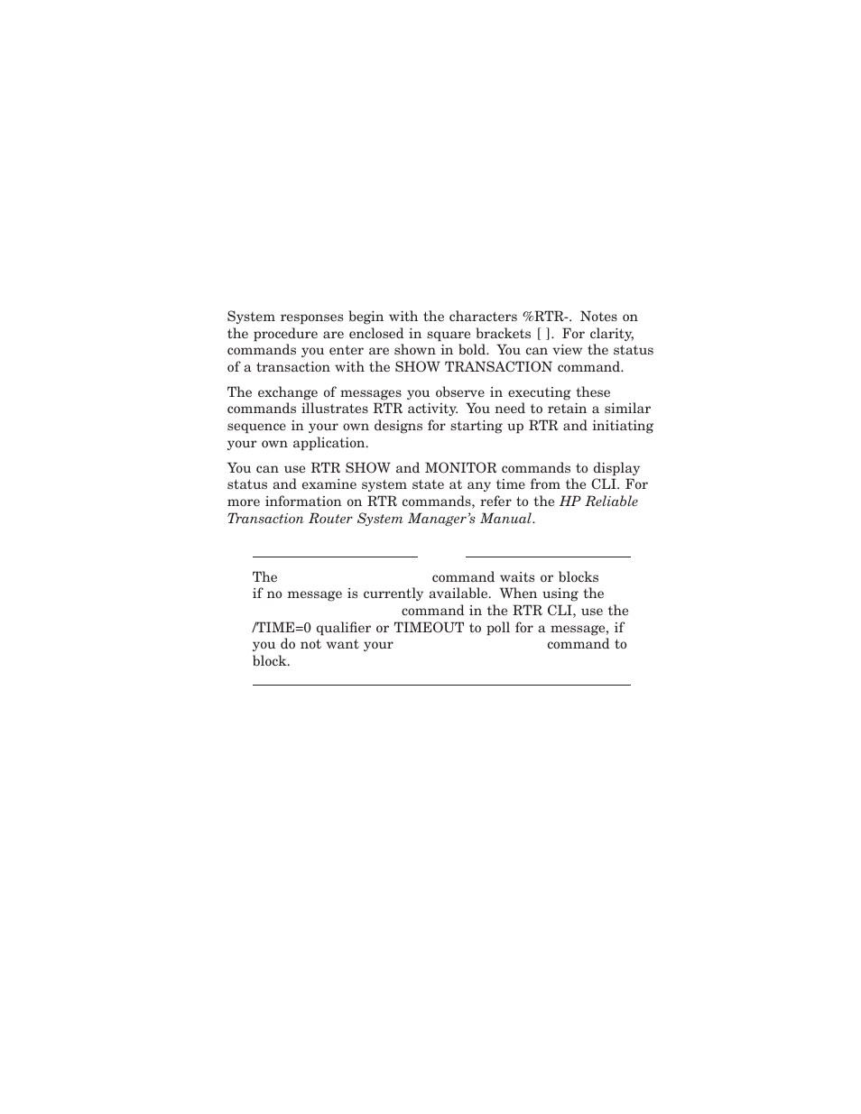 HP Reliable Transaction Router User Manual | Page 65 / 100