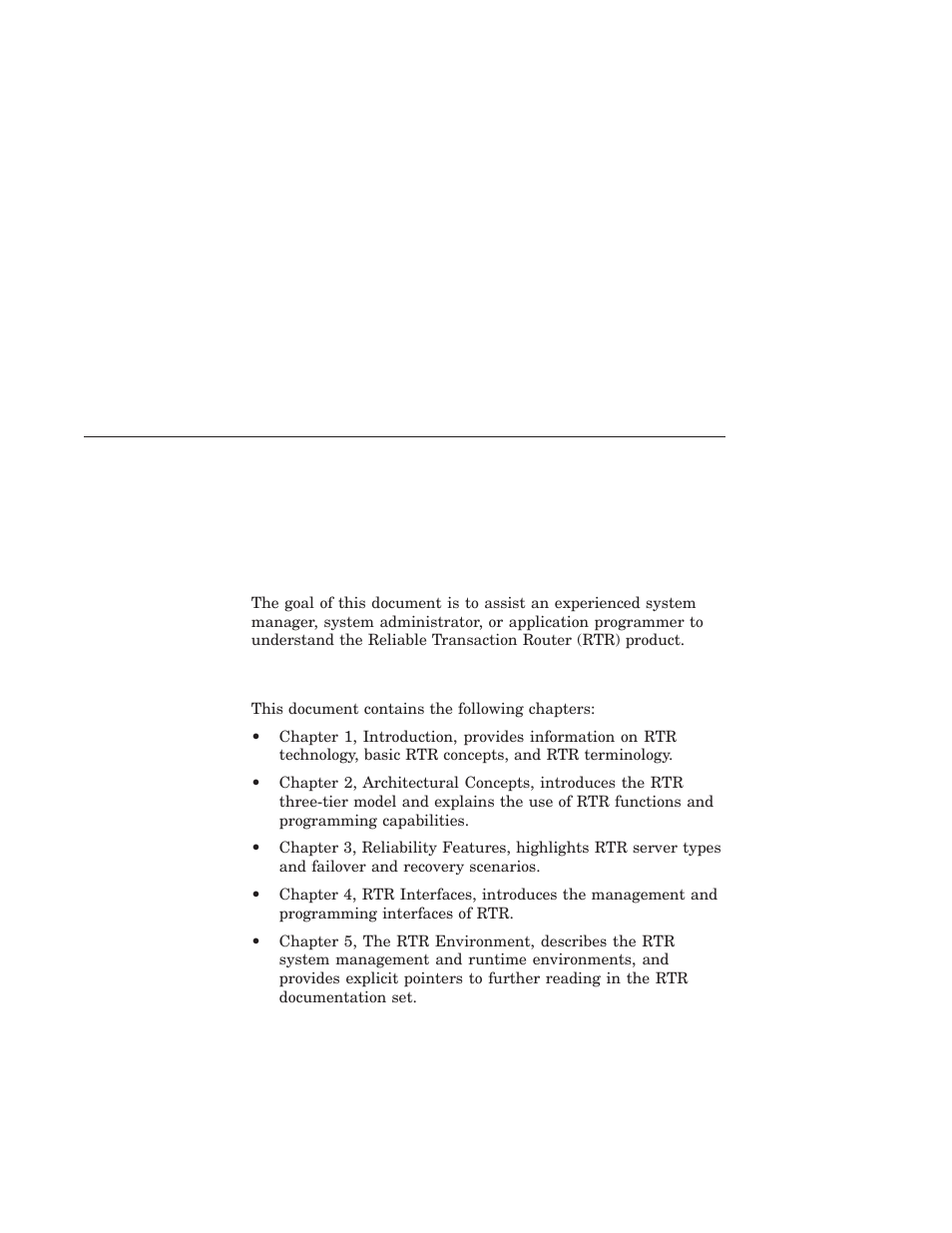 Preface, Purpose of this document, Document structure | HP Reliable Transaction Router User Manual | Page 7 / 100
