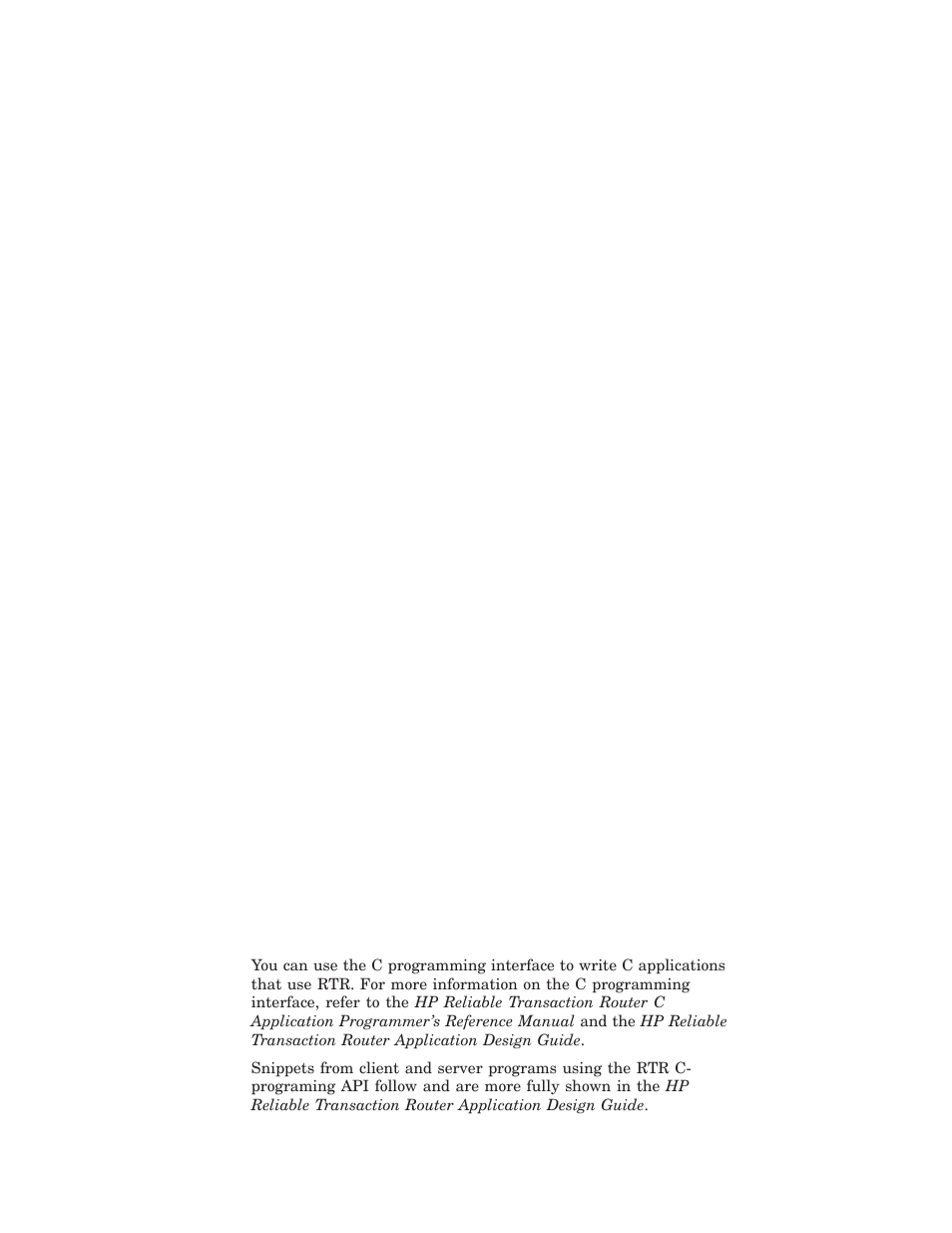HP Reliable Transaction Router User Manual | Page 75 / 100