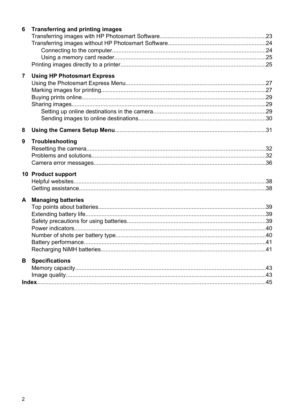 HP M537 User Manual | Page 4 / 49