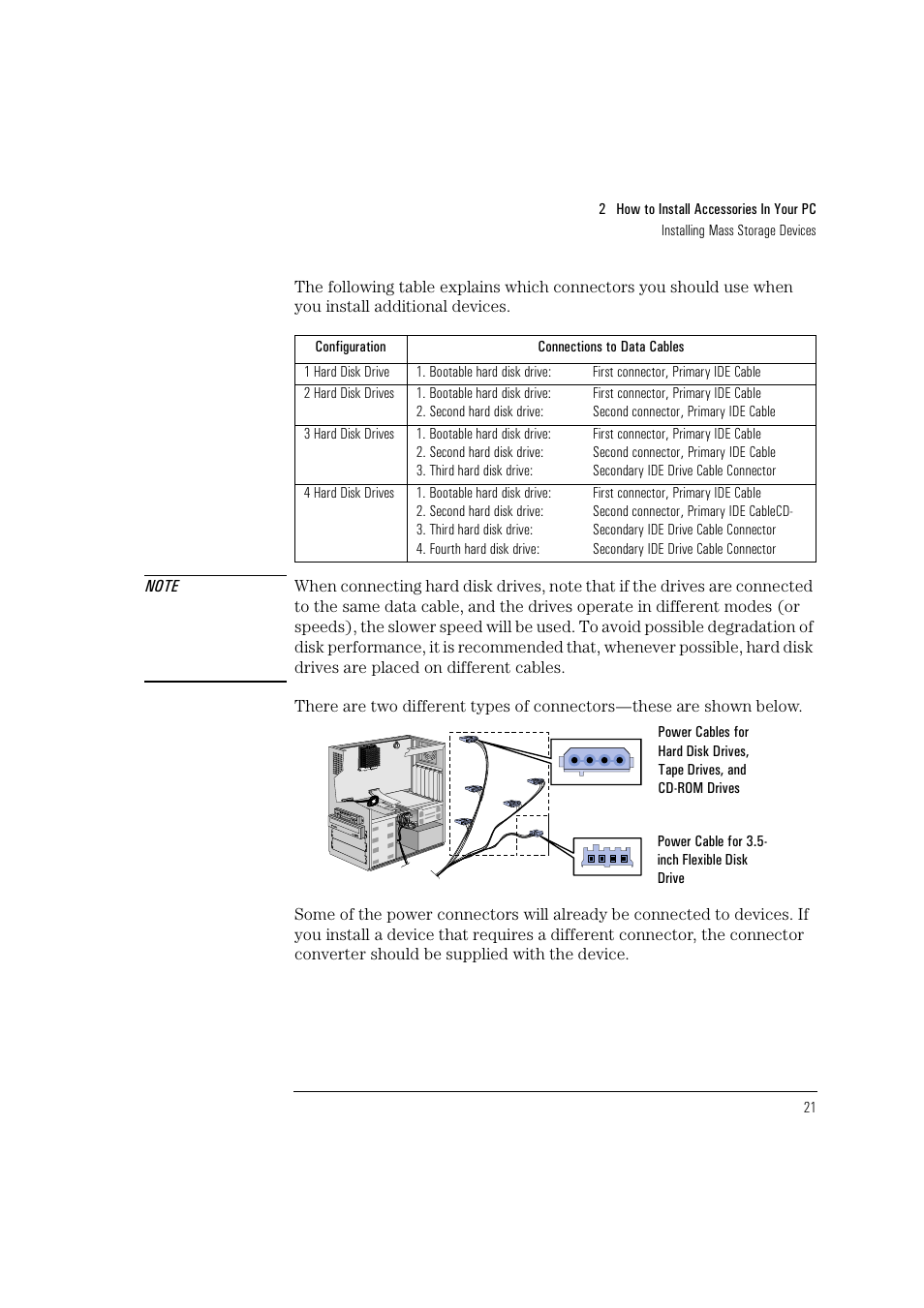 HP HEWLET HP VECTRA VA 6/XXX User Manual | Page 31 / 96