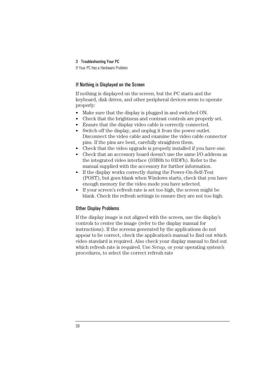 HP HEWLET HP VECTRA VA 6/XXX User Manual | Page 48 / 96