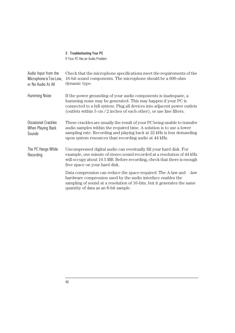 HP HEWLET HP VECTRA VA 6/XXX User Manual | Page 56 / 96