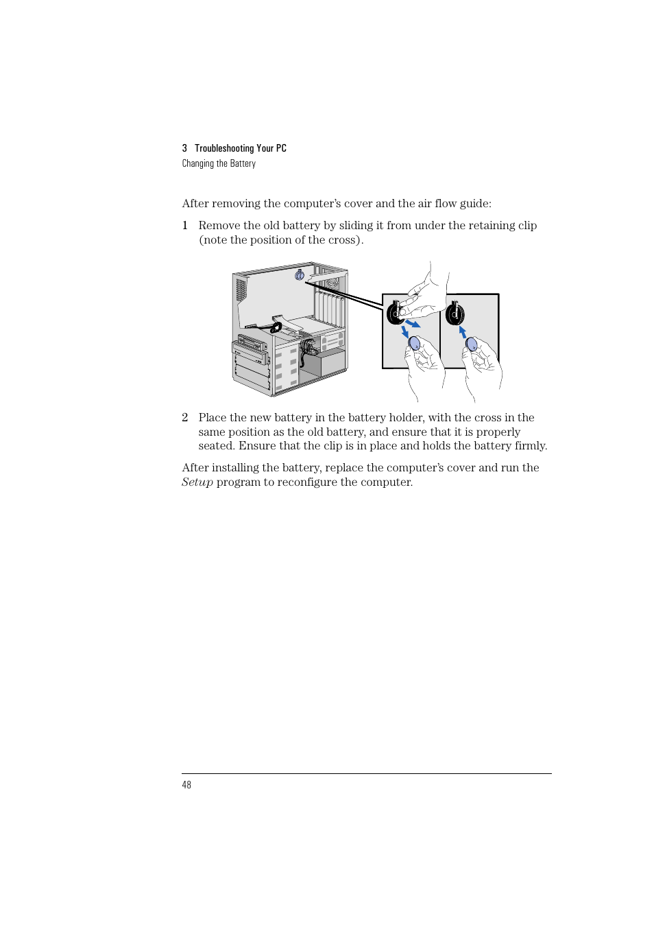 HP HEWLET HP VECTRA VA 6/XXX User Manual | Page 58 / 96