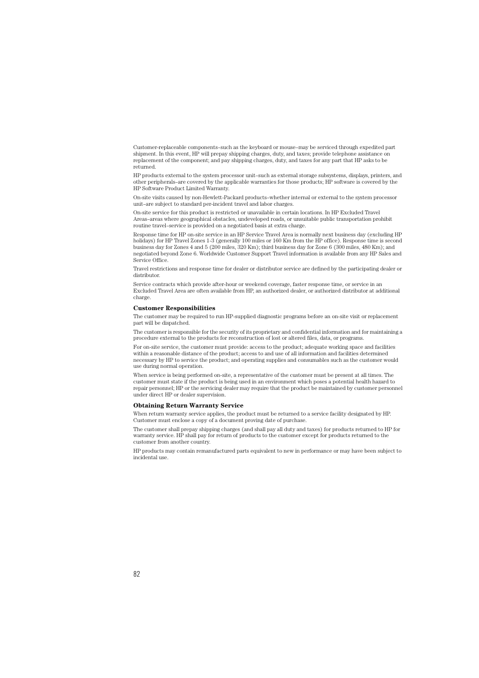 HP HEWLET HP VECTRA VA 6/XXX User Manual | Page 92 / 96