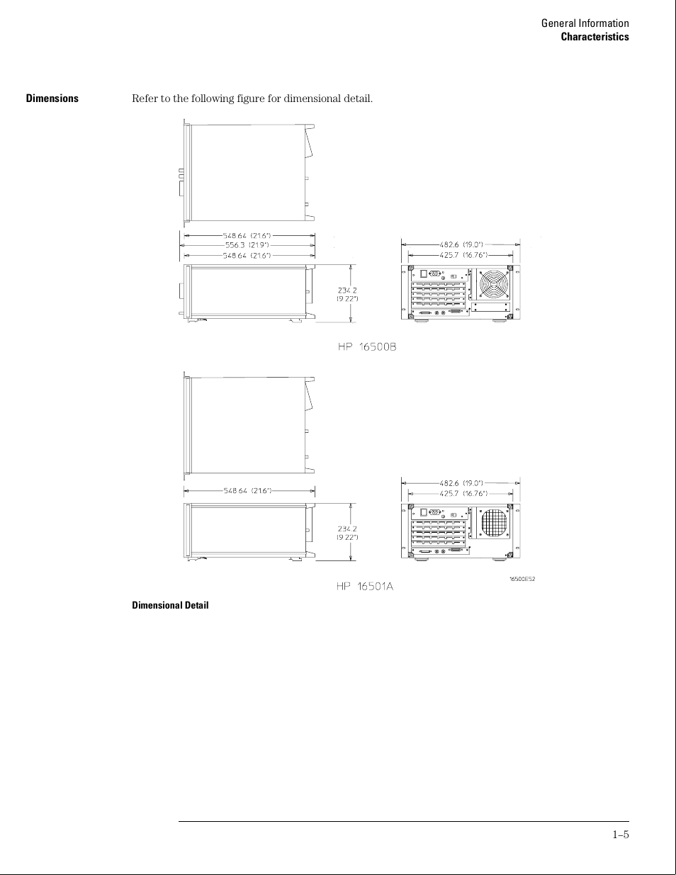 HP 16500B User Manual | Page 12 / 129