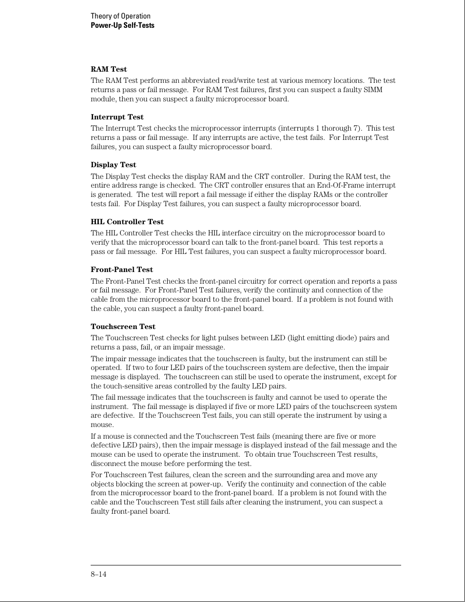 HP 16500B User Manual | Page 123 / 129