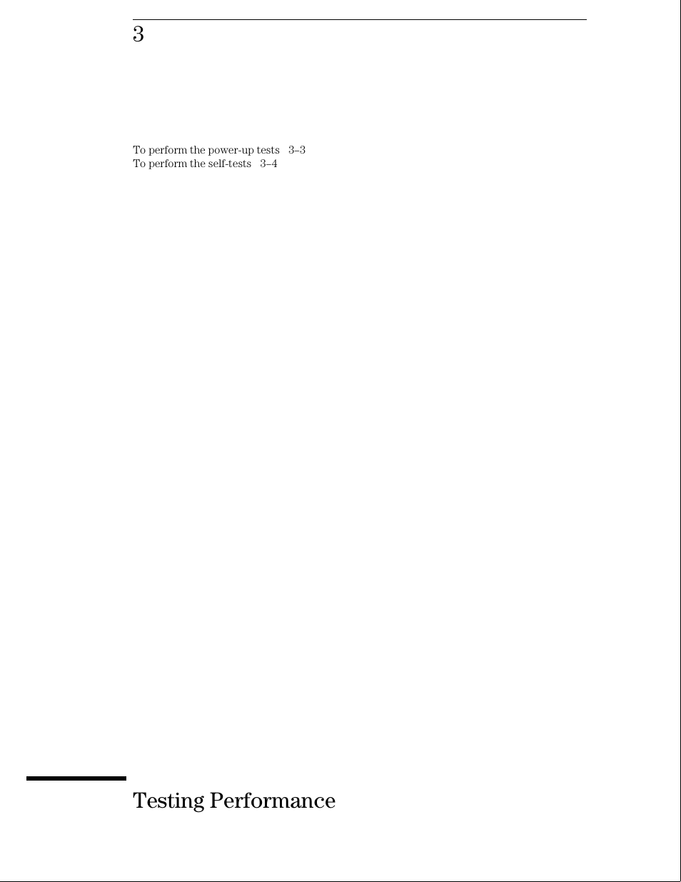 Testing performance | HP 16500B User Manual | Page 24 / 129
