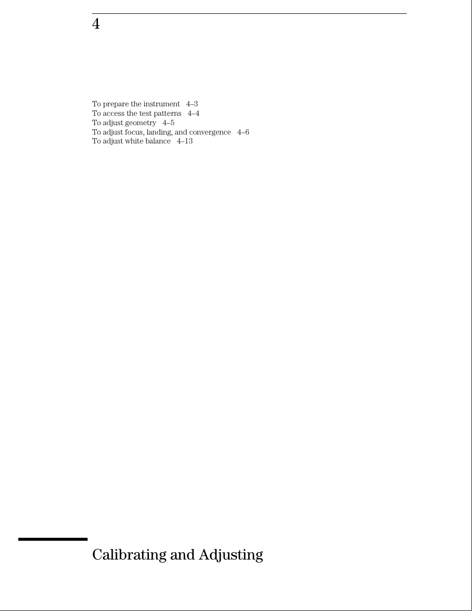 Calibrating and adjusting | HP 16500B User Manual | Page 30 / 129
