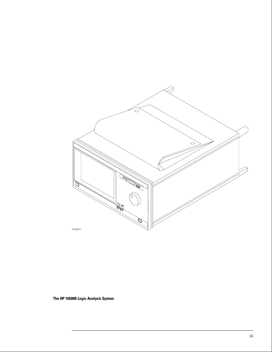 HP 16500B User Manual | Page 4 / 129