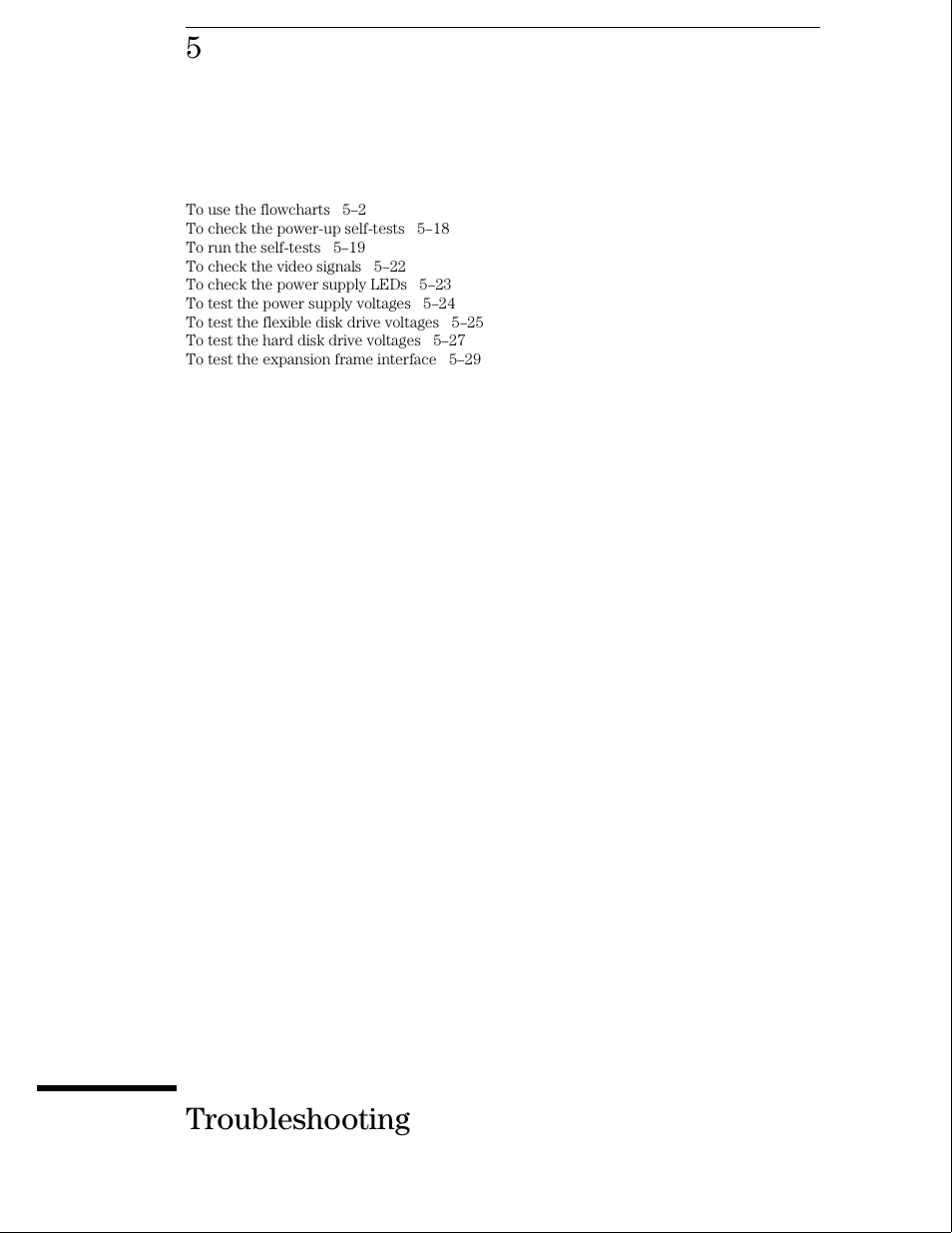 Troubleshooting | HP 16500B User Manual | Page 44 / 129