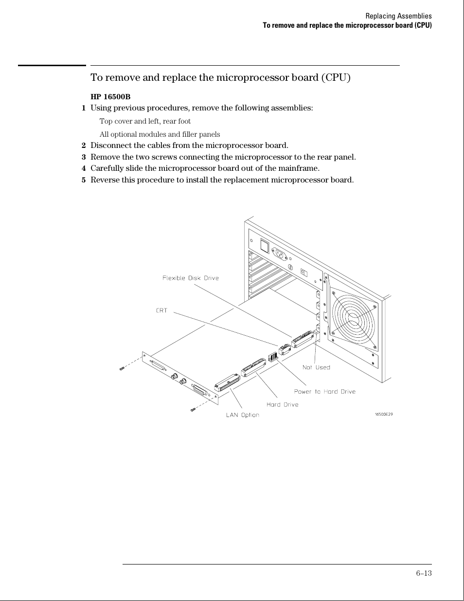 HP 16500B User Manual | Page 88 / 129
