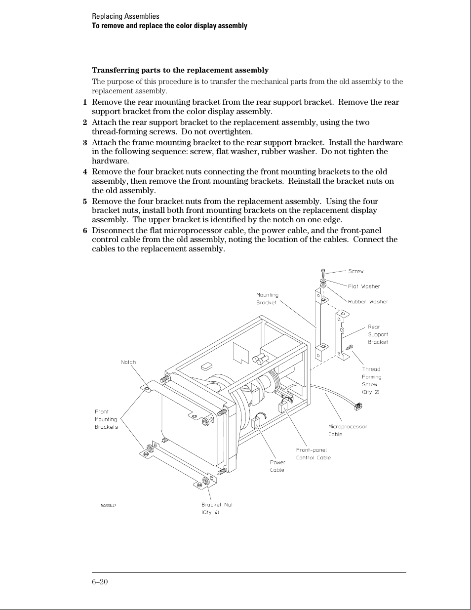 HP 16500B User Manual | Page 95 / 129