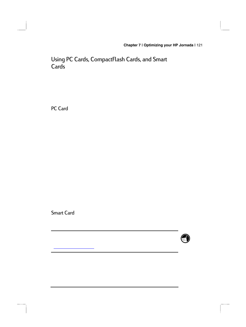 Pc card, Smart card | HP 700 Series User Manual | Page 125 / 204