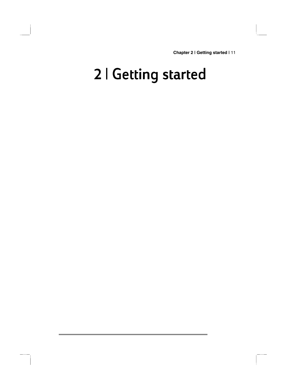 2 | getting s | HP 700 Series User Manual | Page 15 / 204