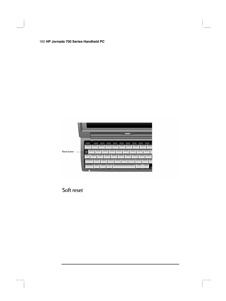 Soft reset | HP 700 Series User Manual | Page 164 / 204